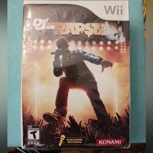Def Jam Rapstar With Mic!  (Nintendo Wii, 2010) Brand New & Sealed
